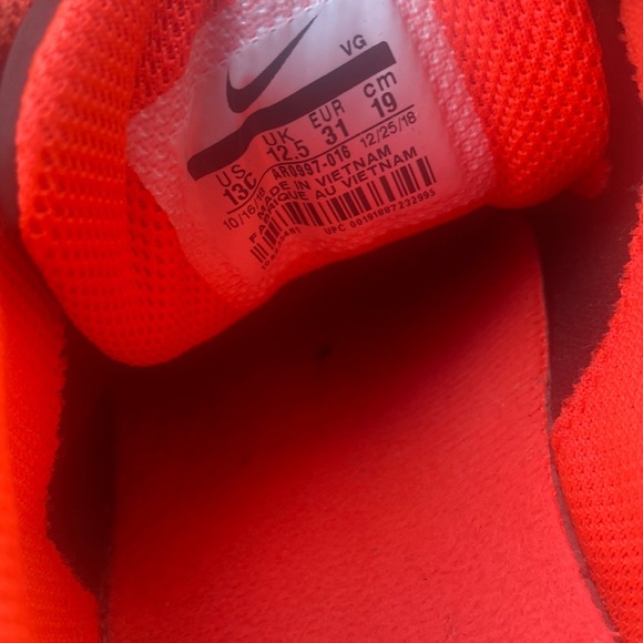 Nike Kids Hyper-diamond Keystone Baseball Cleats youth size 13 black gray shoes - Picture 5 of 5